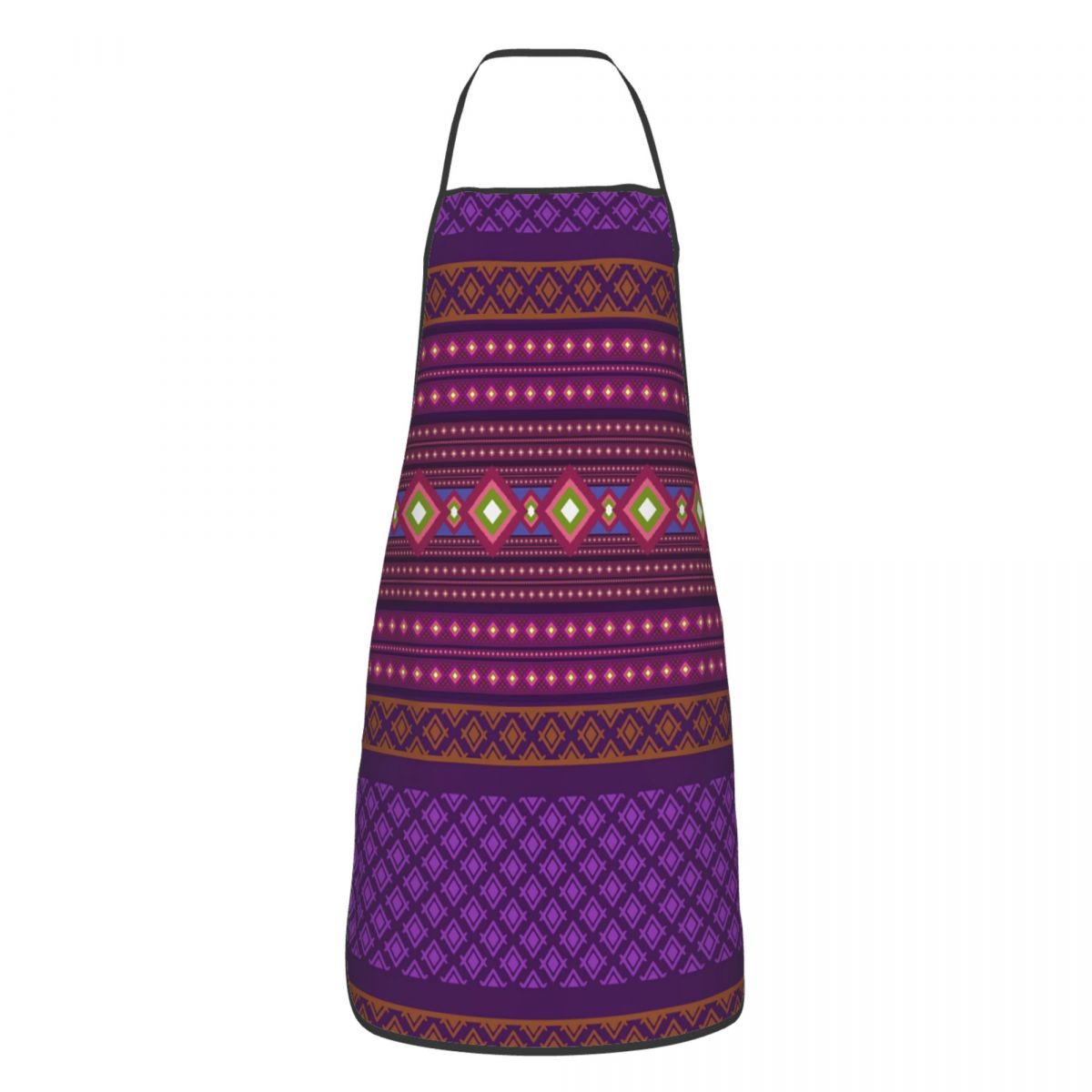 Ikat Woven Fabric - Custom Bib Ikat Geometric Tribal Ethnic