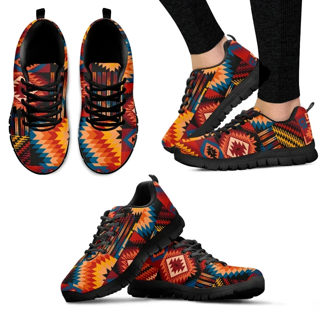 Women'S Ethnic Fashion Brands - Aztec Design Brand Fashion Sneakers American