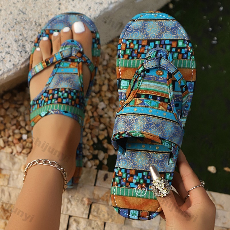 Ethnic Modern Fashion - Large Size Women's Sandales 2025 Summer