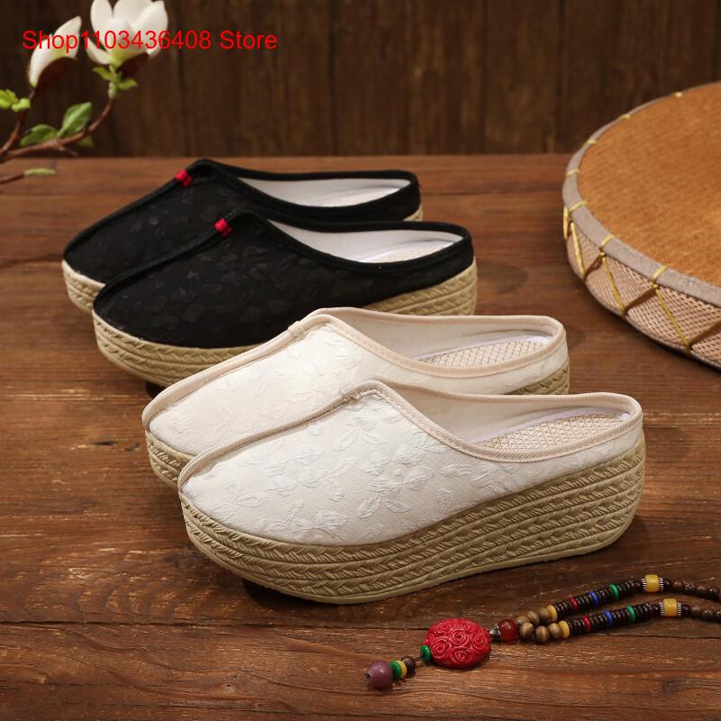 Ethnic Fashion In - New Style Slippers, Lightweight Thick-Soled Ethnic