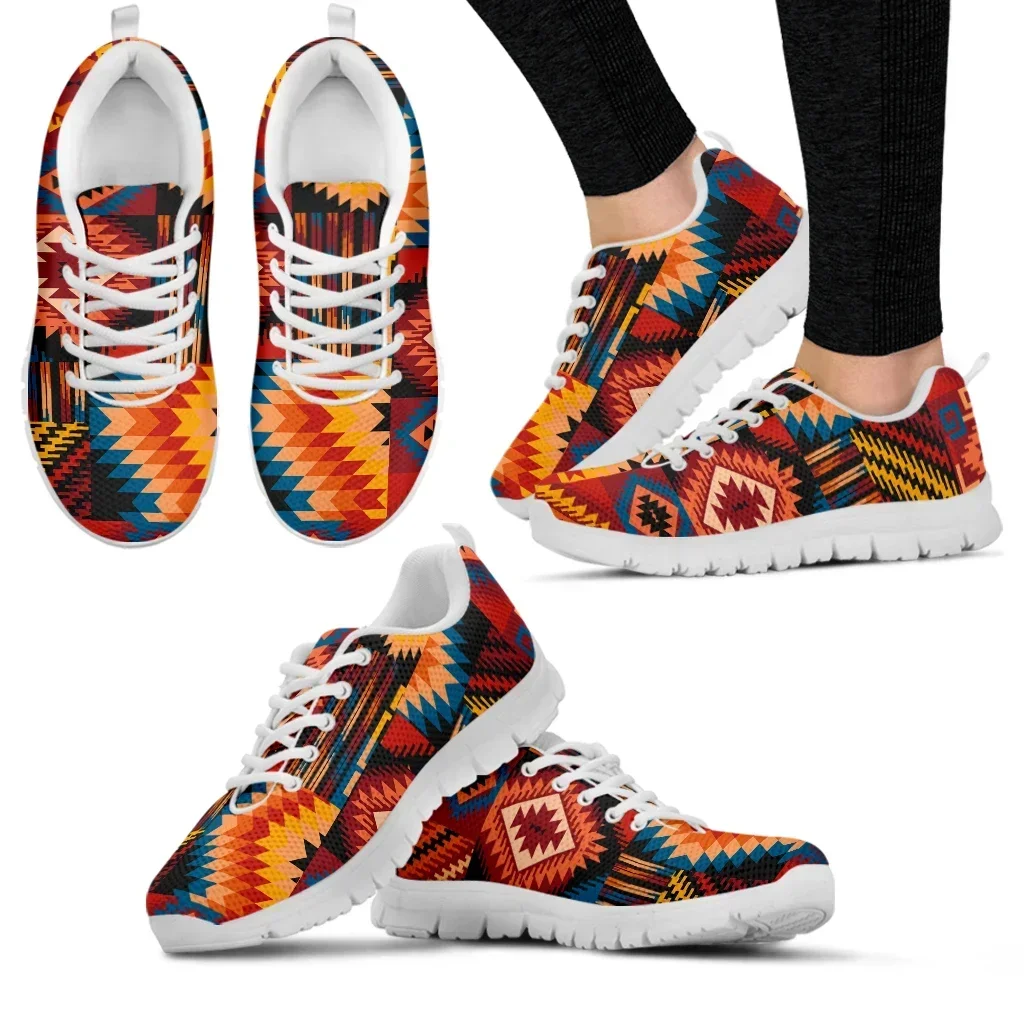 Women'S Ethnic Fashion Brands - Aztec Design Brand Fashion Sneakers American