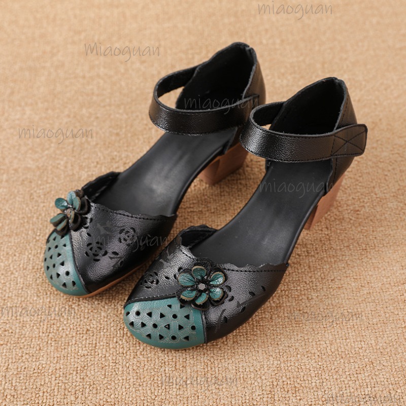 Ethnic Fashion In - Hollow Out Cover Toe Gladiator Sandals