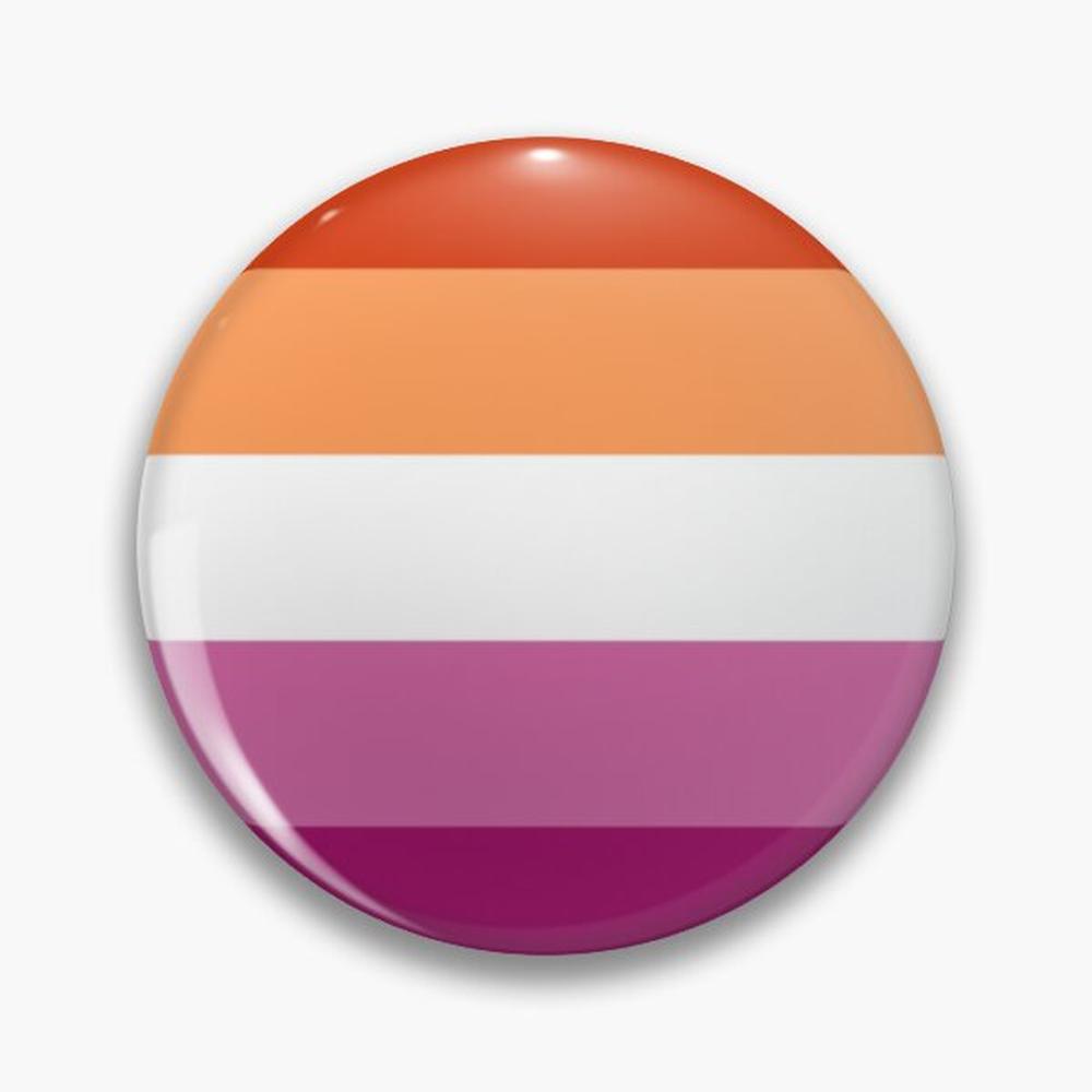 Lesbian Pride Flag Pin Buttons - đánh giá và giá Ethnic Modern Fashion