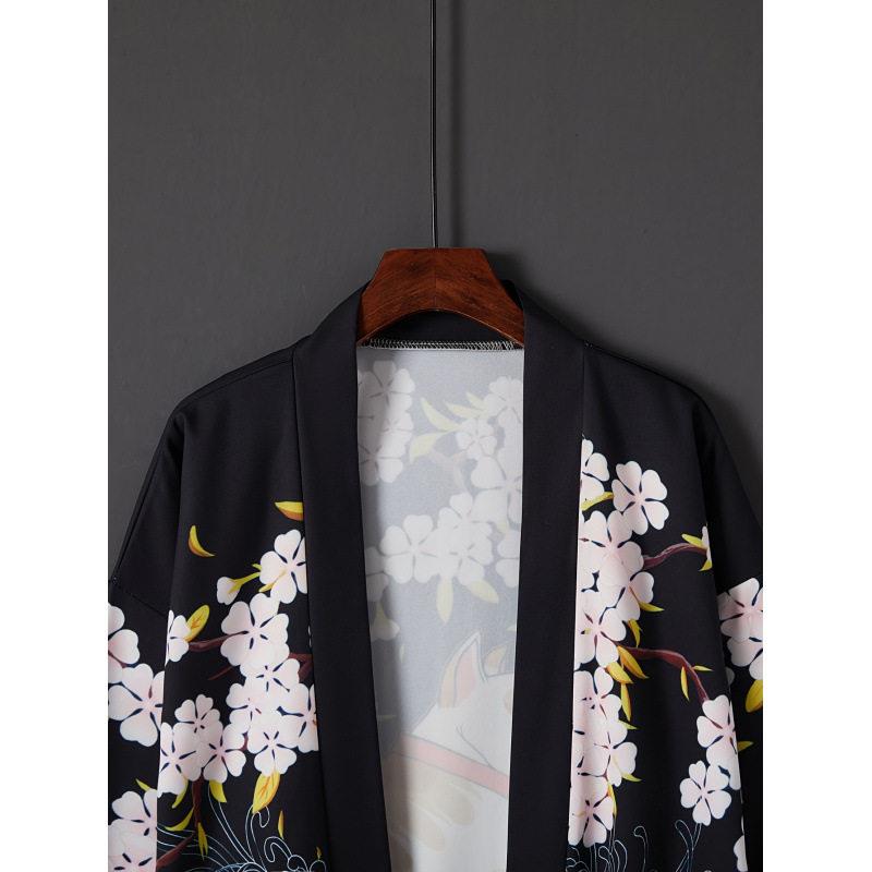 Ukiyoe Kimono Cardigan Japanes - đánh giá và giá Ethnic Fashion World