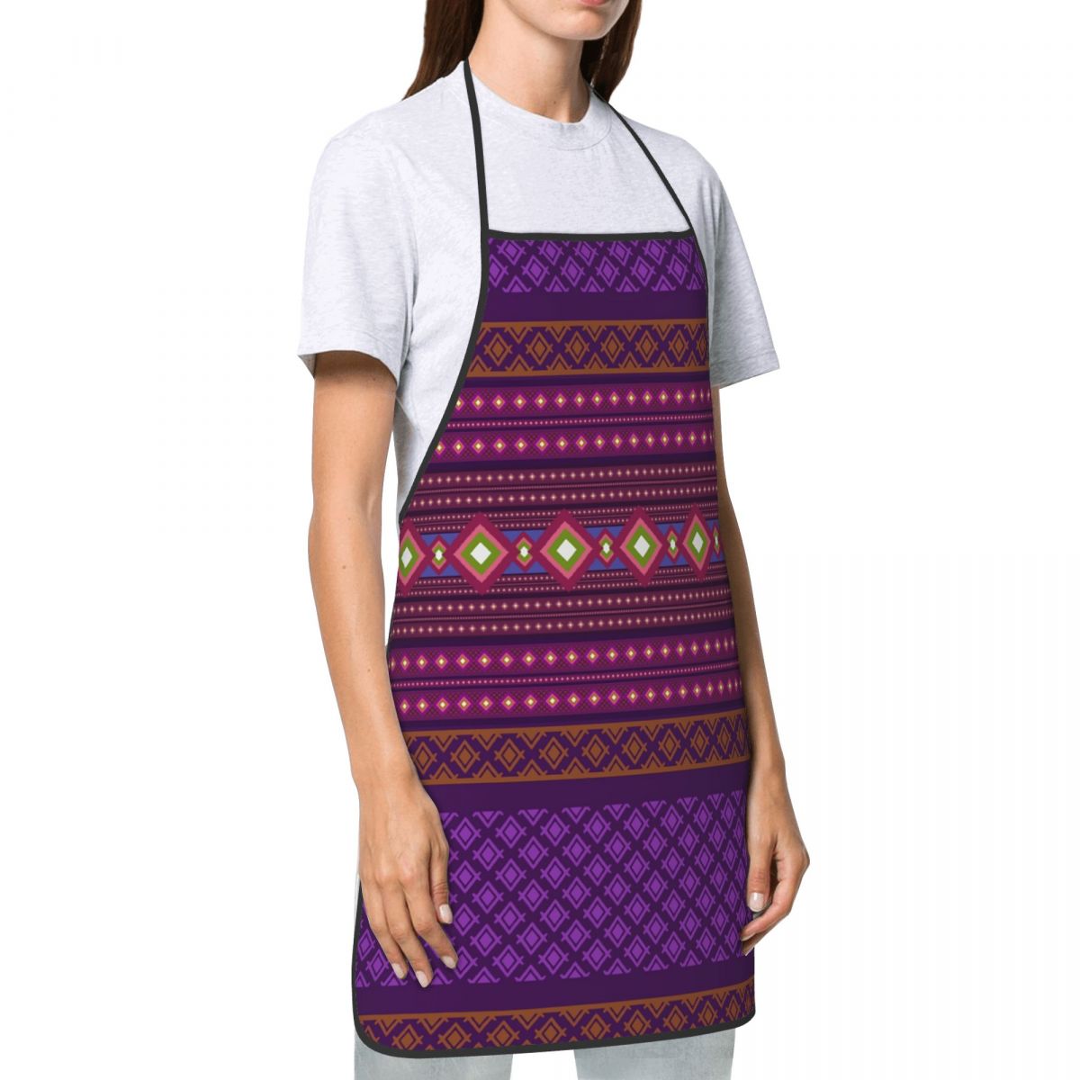 Custom Bib Ikat Geometric Trib - đánh giá và giá Ikat Woven Fabric