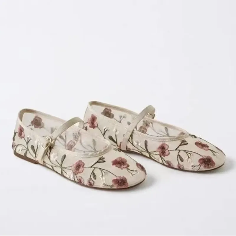 Mesh Embroidered Leisure Balle - đánh giá và giá Women'S Ethnic Fashion Brands