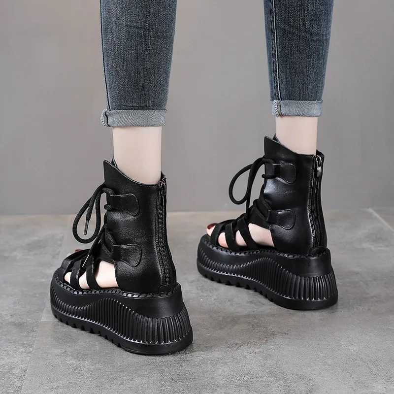 8CM Ethnic Cow Genuine Leather - đánh giá và giá Ethnic Fashion In