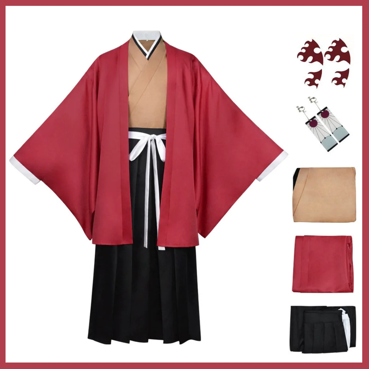 XQAnime Tsugikuni Yoriichi Cos - đánh giá và giá Haori Japanese Jacket
