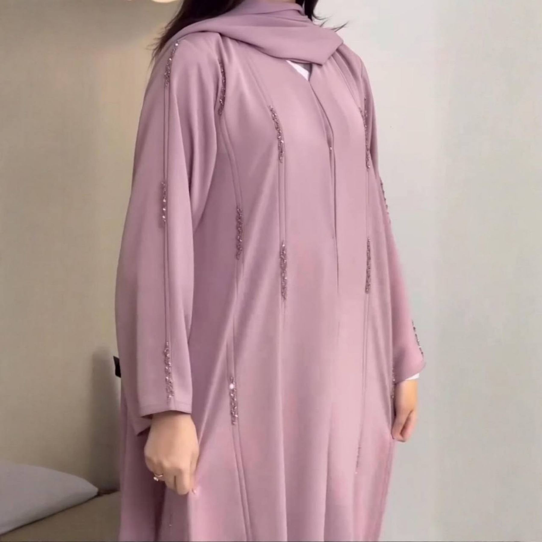 Eid Women Abaya Beading Dresse - đánh giá và giá Abaya Modest Wear