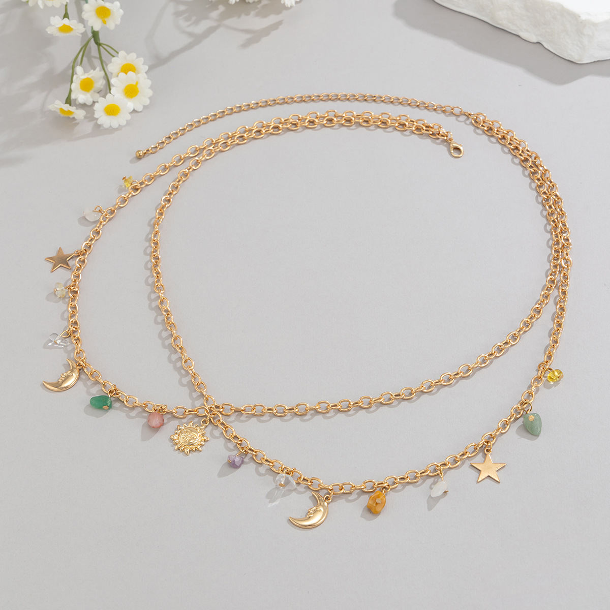 Boho Star Moon Sun Pendant Wai - đánh giá và giá Ethnic Modern Fashion