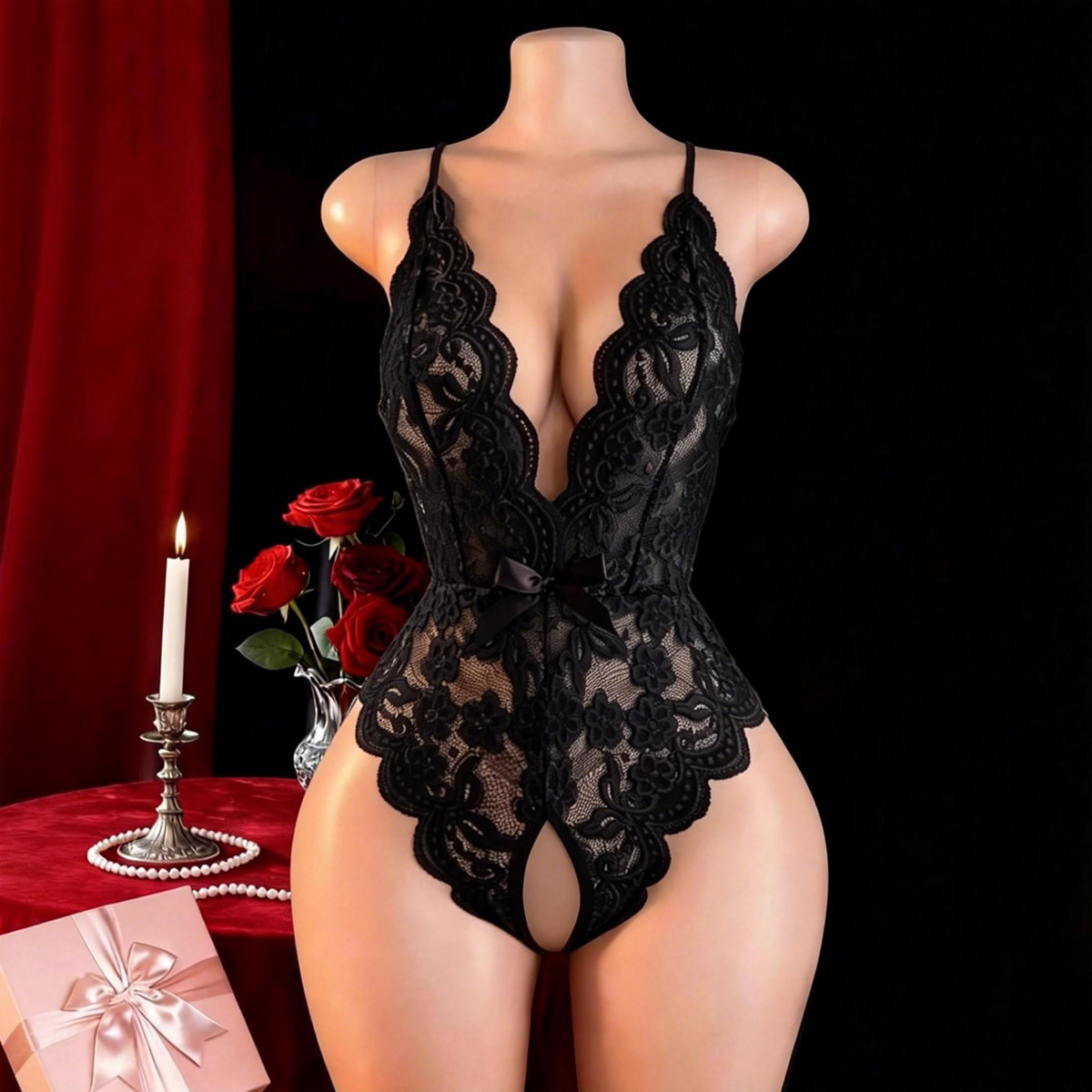 Hot Crotchless Sexy Lingerie F - đánh giá và giá Ethnic Outfit