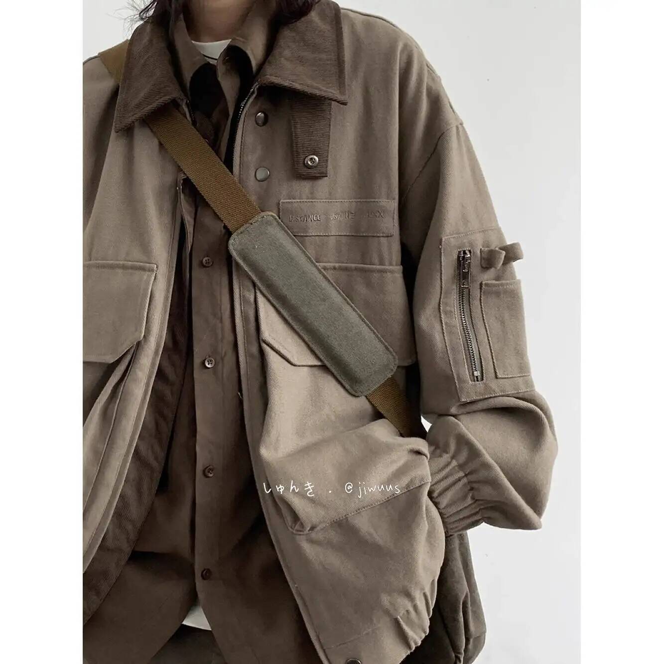 Man Jacket Spring Autumn Loose - đánh giá và giá Haori Japanese Jacket