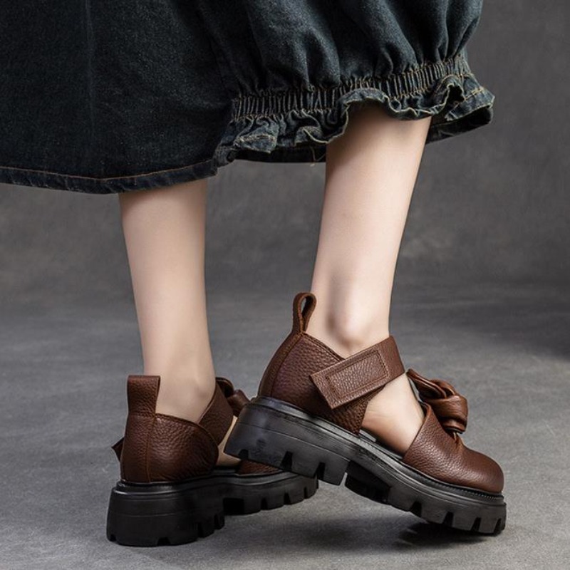 5cm Ethnic Knot Platform Wedge - đánh giá và giá Ethnic Fashion In
