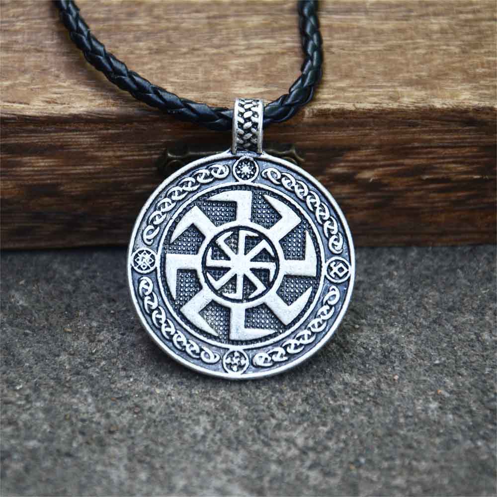Retro Slavic Kolovrat Pendant  - đánh giá và giá Ethnic Fashion World
