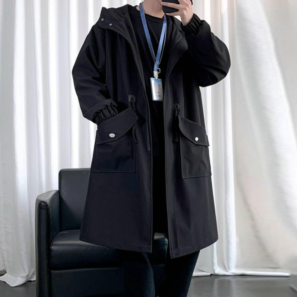 Long Trench Coat Jacket Men Au - đánh giá và giá Haori Japanese Jacket