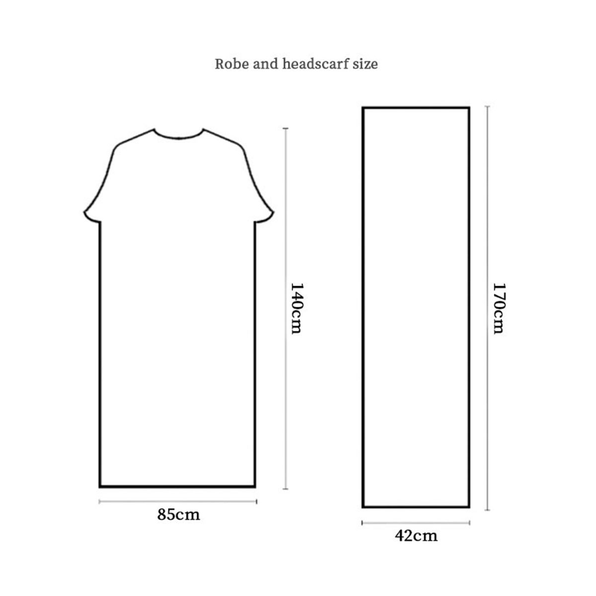 New Muslim 2 Piece Abaya Set H - đánh giá và giá Abaya Modest Wear