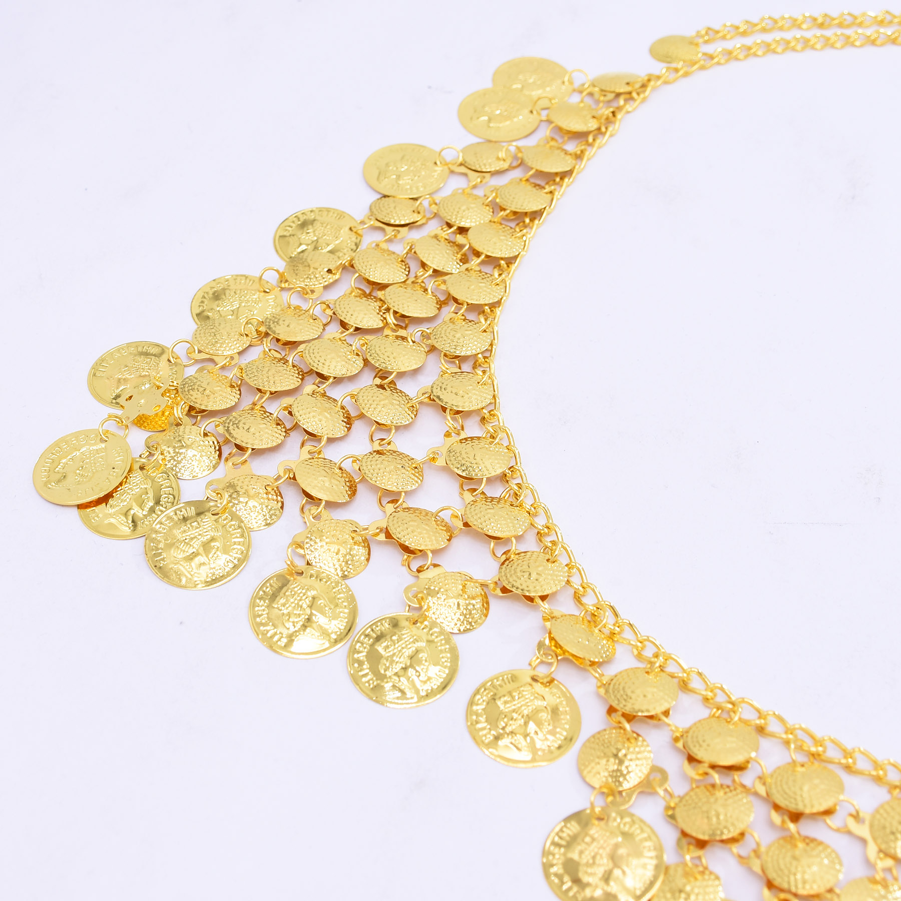 Trendy Luxury Gold Coin Pendan - đánh giá và giá Ethnic Modern Fashion