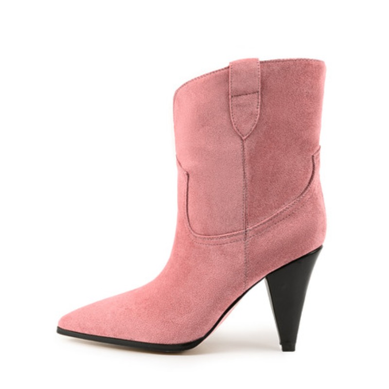 Bicolor Spike Heels Pull On Fa - đánh giá và giá Ethnic Fashion In